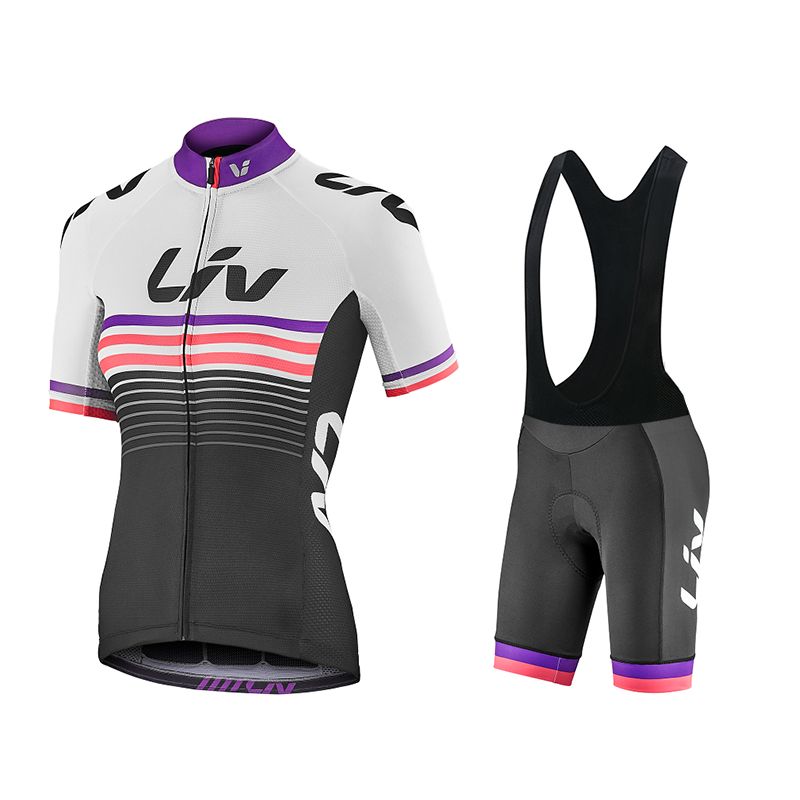 Liv-女性用サイクリングジャージとよだれかけショーツ,半袖 - Wellness X のレビューと価格